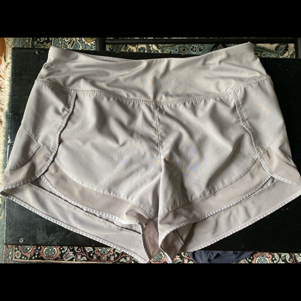 Grey Reebok Running Shorts
